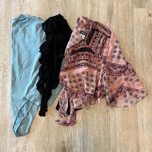 Womens Bundle of 3 Long Sleeve Tops - L